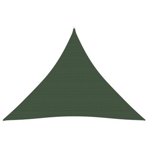 vidaXL, vidaXL Sonnensegel 160 g/m² Dunkelgrün 5x5x5 m HDPE, vidaXL Sonnensegel 160 g/m² Dunkelgrün 5x5x5 m HDPE