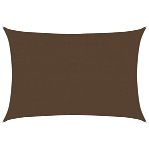 vidaXL, vidaXL Sonnensegel 160 g/m² Braun 4x6 m HDPE, 