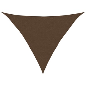 vidaXL, vidaXL Sonnensegel 160 g/m² Braun 2,5x2,5x3,5 m HDPE, 