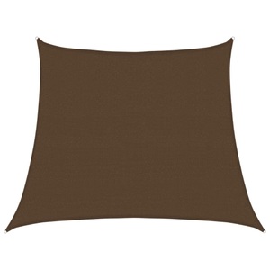 vidaXL, vidaXL Sonnensegel 160 g/m² Braun 3/4x3 m HDPE, 