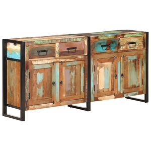 vidaXL, vidaXL Sideboard 172x35x80 cm Altholz Massiv