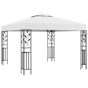vidaXL, vidaXL Pavillon 3x3 m Weiß 180 g/m²