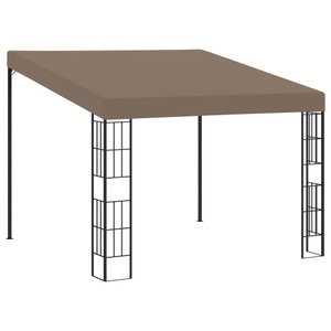 vidaXL, vidaXL Wand-Pavillon 3x3 m Taupe Stoff
