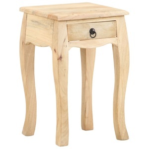 vidaXL, vidaXL Nachttisch 28x28x46 cm Massivholz Mango, 