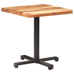 vidaXL, vidaXL Bistrotisch Quadratisch 70x70x75 cm Akazie Massivholz, vidaXL Bistrotisch Quadratisch 70x70x75 cm Akazie Massivholz