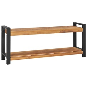 vidaXL, vidaXL Sitzbank 120 cm Massivholz Teak, 