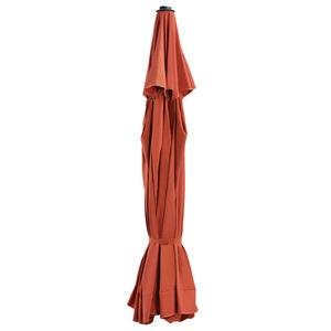 vidaXL, vidaXL Ersatzbezug für Sonnenschirm Terracotta-Rot 500 cm
