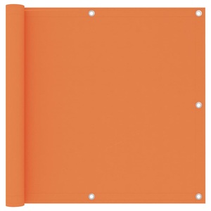 vidaXL, vidaXL Balkon-Sichtschutz Orange 90x600 cm Oxford-Gewebe, 
