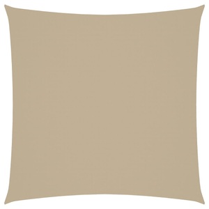 vidaXL, vidaXL Sonnensegel Oxford-Gewebe Quadratisch 5x5 m Beige, 