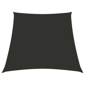 vidaXL, vidaXL Sonnensegel Oxford-Gewebe Trapezförmig 4/5x3 m Anthrazit