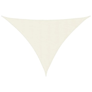 vidaXL, vidaXL Sonnensegel Oxford-Gewebe Dreieckig 5x5x6 m Cremeweiß, vidaXL Sonnensegel Oxford-Gewebe Dreieckig 5x5x6 m Creme