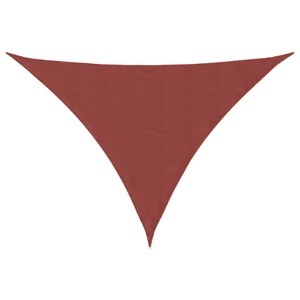 vidaXL, vidaXL Sonnensegel Oxford-Gewebe Dreieckig 3x4x4 m Terrakottarot