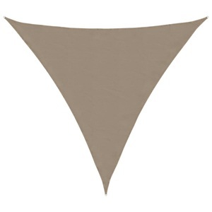 vidaXL, vidaXL Sonnensegel Oxford-Gewebe Dreieckig 4,5x4,5x4,5 m Taupe, 