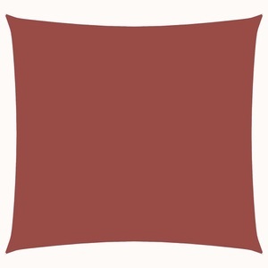 vidaXL, vidaXL Sonnensegel Oxford-Gewebe Quadratisch 3x3 m Terrakottarot