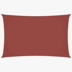 vidaXL Sonnensegel Oxford-Gewebe Rechteckig 2,5x5 m Terracotta-Rot