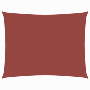 vidaXL, vidaXL Sonnensegel Oxford-Gewebe Rechteckig 3x5 m Terrakottarot, vidaXL Sonnensegel Oxford-Gewebe Rechteckig 3x5 m Terrakotta-Rot
