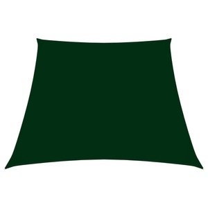 vidaXL, vidaXL Sonnensegel Oxford-Gewebe Trapezförmig 3/4x2 m Dunkelgrün