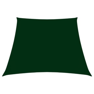 vidaXL, vidaXL Sonnensegel Oxford-Gewebe Trapezförmig 4/5x3 m Dunkelgrün, vidaXL Sonnensegel Oxford-Gewebe Trapezförmig 3/5x4 m Dunkelgrün