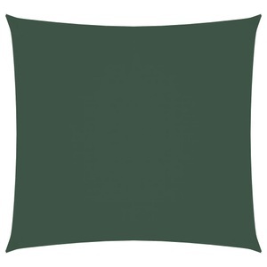 vidaXL, vidaXL Sonnensegel Oxford Gewebe Quadratisch 3,6x3,6 m Dunkelgrün, vidaXL Sonnensegel Oxford-Gewebe Quadratisch 3,6x3,6 m Dunkelgrün
