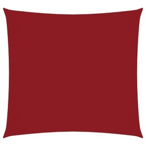 vidaXL, vidaXL Sonnensegel Oxford-Gewebe Quadratisch 2x2 m Rot, 