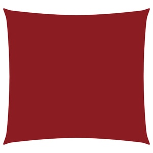 vidaXL, vidaXL Sonnensegel Oxford Gewebe Quadratisch 3,6x3,6 m Rot