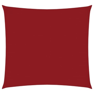 vidaXL, vidaXL Sonnensegel Oxford-Gewebe Quadratisch 4x4 m Rot, 