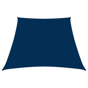 vidaXL, vidaXL Sonnensegel Oxford-Gewebe Trapezförmig 4/5x3 m Blau