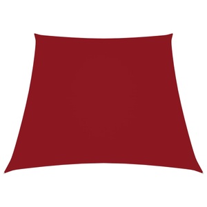 vidaXL, vidaXL Sonnensegel Oxford-Gewebe Trapezförmig 3/4x2 m Rot, vidaXL Sonnensegel Oxford-Gewebe Trapezförmig 2/4x3 m Rot