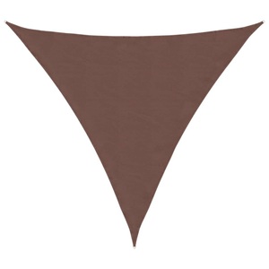 vidaXL, vidaXL Sonnensegel Oxford-Gewebe Dreieckig 3x3x3 m Braun, 