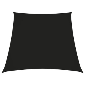 vidaXL, vidaXL Sonnensegel Oxford-Gewebe Trapezförmig 4/5x3 m Schwarz, vidaXL Sonnensegel Oxford-Gewebe Trapezförmig 3/5x4 m Schwarz