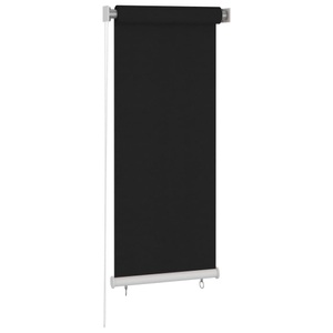 vidaXL, vidaXL Außenrollo 60x140 cm Schwarz, vidaXL Außenrollo 60x140 cm Schwarz