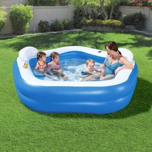 Bestway, Bestway Family Fun Lounge Pool 213x206x69 cm, 