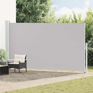 vidaXL, vidaXL Seitenmarkise Ausziehbar 200x500 cm Grau