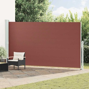 vidaXL, vidaXL Seitenmarkise Ausziehbar 200x500 cm Braun
