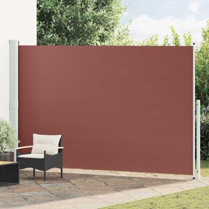 vidaXL, vidaXL Seitenmarkise Ausziehbar 220x500 cm Braun