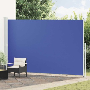 vidaXL, vidaXL Seitenmarkise Ausziehbar 220x500 cm Blau