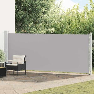 vidaXL, vidaXL Ausziehbare Seitenmarkise 600x160 cm Grau