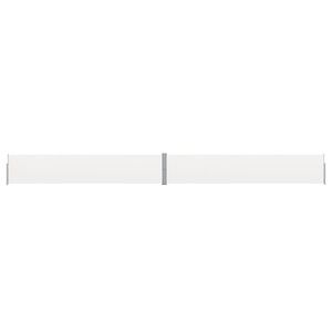vidaXL, vidaXL Ausziehbare Seitenmarkise 140x1200 cm Creme, vidaXL Ausziehbare Seitenmarkise 140x1200 cm Creme