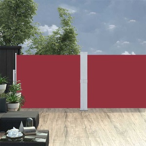 vidaXL, vidaXL Ausziehbare Seitenmarkise 140x1200 cm Rot