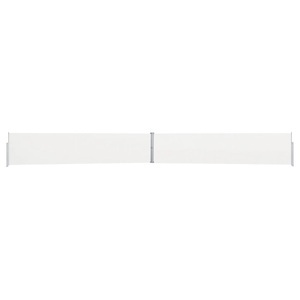 vidaXL, vidaXL Ausziehbare Seitenmarkise 170x1200 cm Creme, vidaXL Ausziehbare Seitenmarkise 170x1200 cm Creme