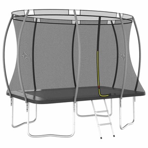 vidaXL, vidaXL Trampolin-Set Rechteckig 274x183x76 cm 150 kg, vidaXL Trampolin-Set Rechteckig 274x183x76 cm 150 kg