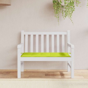 vidaXL, vidaXL Gartenbank-Auflage Hellgrün 100x50x4 cm Stoff