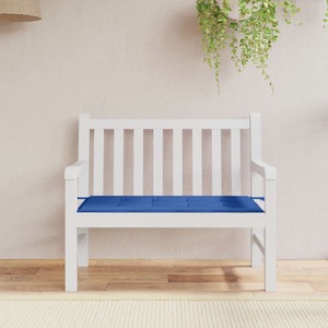 vidaXL, vidaXL Gartenbank-Auflage Königsblau 120x50x4 cm Stoff