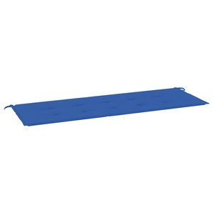 vidaXL Gartenbank-Auflage Königsblau 150x50x4 cm Stoff