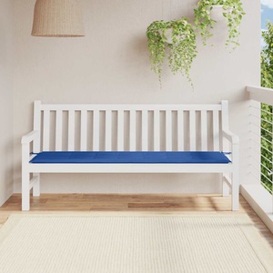 vidaXL, vidaXL Gartenbank-Auflage Königsblau 180x50x4 cm Stoff