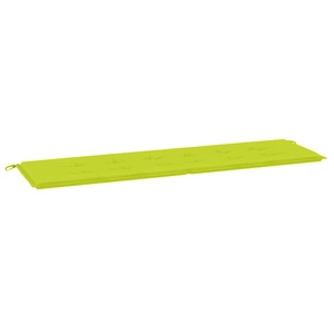 vidaXL, vidaXL Gartenbank-Auflage Hellgrün 180x50x4 cm Stoff