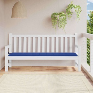 vidaXL, vidaXL Gartenbank-Auflage Königsblau 200x50x4 cm Stoff, vidaXL Gartenbank-Auflage Königsblau 200x50x3 cm Oxford-Gewebe