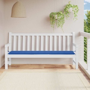 vidaXL, vidaXL Gartenbank-Auflage Königsblau 200x50x4 cm Stoff