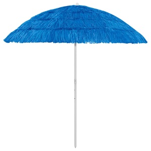 vidaXL, vidaXL Strandschirm Blau 240 cm