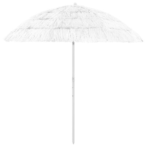 vidaXL, vidaXL Strandschirm Weiß 240 cm